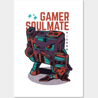 Gamer Soulmate Posters and Art